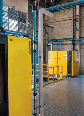 Kaeser’s SmartPipe+ Compressed Air Pipe