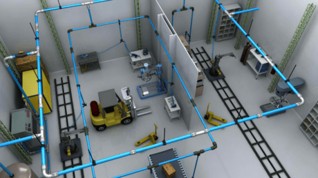 Compressed Air Pipe Work